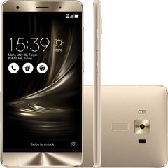 CELULAR Asus Zenfone 3 Deluxe 5.7 ZS570KL 128GB, 2.15Ghz Quad-Core, Bluetooth Versão 4.2, Android 6.0.1 Marshmallow, GSM 850/900/1800/1900