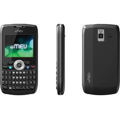 Celular Desbloqueado Meu SN80 Preto/Cinza com Dual Chip, TV, Teclado Qwerty, Câmera 1.3MP, Bluetooth, Wi-Fi, Rádio FM, MP3 e Cartão 2GB - comprar online