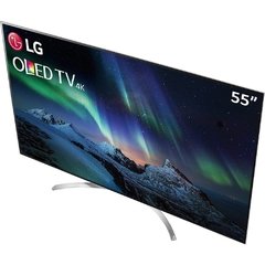 Smart TV OLED 55" Ultra HD 4K LG OLED55B7P com Sistema WebOS 3.5, Wi-Fi, HDR, Dolby Vision, Billion Rich Colors, Controle Smart Magic, HDMI e USB - comprar online