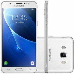 Smartphone Samsung Galaxy J7 2016 J710M Desbloqueado Branco Android 6.0 Memória Interna 16GB Câmera 13MP Tela 5.5'