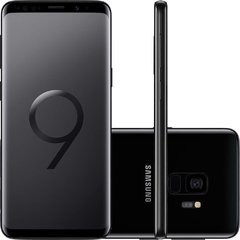 Smartphone Samsung Galaxy S9 Plus preto 128GB, Tela Infinita De 6.2", Dual Chip, Android 8.0, Câmera Dupla De 12MP, 6GB De RAM E Processador Octa-Core
