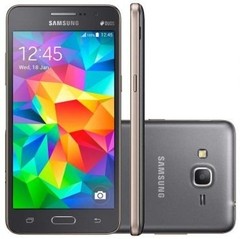 Smartphone Samsung Galaxy Gran Prime SM-G531M/DS, Quad Core, Android 5.1, Tela 5, 8GB, 8MP, 4G, Dual Chip,TIM Desbloq Cinza