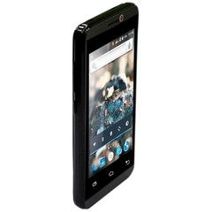 Smartphone Rockcel Quartzo Dual ALDO2303 Preto - Android 5.1 Lollipop, Memória Interna 4GB, Câmera 5MP, Tela 4" - Infotecline
