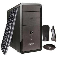 Computador Qbex Atlas Gold C/ Intel® Pentium® Dual Core, 2gb, Hd 320gb, Gravador de DVD, Linux