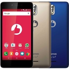 Smartphone Positivo Twist 4G S520 Azul com Dual Chip, Tela 5", Android 6.0, Câmera 8MP, 4G, Wi-Fi, Bluetooth e Processador Quad-Core de 1.0 Ghz
