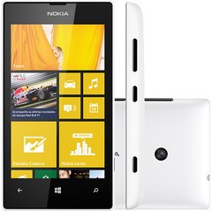 Smartphone Nokia Lumia 520 Branco com Windows Phone 8, Tela de 4", Processador Dual Core, Câmera 5MP, 3G, Wi-Fi, Bluetooth e A-GPS