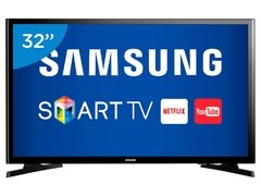 TV LED HD 32" Samsung UN32J4000AG com HDMI, USB e Conversor Digital