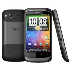 celular HTC Wildfire A3333, preto Foto 5 Mpx, Android 2.1, Memória 384 MB EXP Quad Band (850/900/1800/1900)