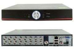 DVR Tribrido, Equip. de gravação AHD 16 canais AHD-9016T