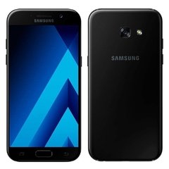 Samsung Galaxy A5 2017 Duos SM-A520F/DS preto, processador de 1.9Ghz Octa-Core, Android 6.0.1 Marshmallow, Full HD (1920 x 1080 pixels) 30 fps, Quad-Band 850/900/1800/1900