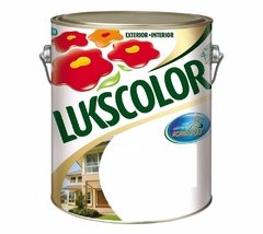 Tinta acrilica Lukscolor 3,6 Litros fosco Branco - 85 unidades