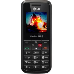 Celular LG GS107 Preto/Vermelho c/ Rádio FM, Viva Voz e Fone - comprar online