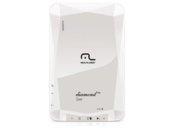 Tablet Multilaser Diamond Lite NB042 com Tela 7", 4GB, Câmera 1.3MP, Slot para Cartão, Wi-Fi, Suporte à Modem 3G e Android 4.0 - Branco - Infotecline