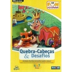 Quebra-cabeças e Desafios - 4 a 7 Anos - Fun & Learning - CD-ROM