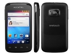 CELULAR Alcatel One Touch 978, 1Ghz Single-Core, Quad-Band 850/900/1800/1900, Versão 3.0 com A2DP