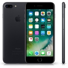 iPhone 7 Apple Plus com 32GB PRETO, Tela Retina HD de 5,5", iOS 10, processador de 2.34Ghz Quad-Core, Bluetooth Versão 4.2, 4K UHD (3840 x 2160 pixels) 30 fps Quad-Band 850/900/1800/1900