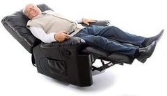 Poltrona Massageadora Do Papai Reclinável Preta Relaxmedic RM-PM2121a - 1 unidade - Infotecline