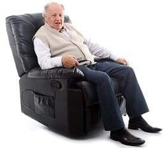 Poltrona Massageadora Do Papai Reclinável Preta Relaxmedic RM-PM2121a - 1 unidade - loja online