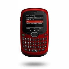 ALCATEL OT-255 CHERRY RED DUAL CHIP COM TECLADO QWERTY na internet