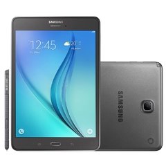 Tablet Samsung Galaxy Tab A 4G SM-P355M com S Pen, Tela 8", 16GB, Câmera 5MP, GPS, Android 5.0, Processador Quad Core 1.2 Ghz - Cinza