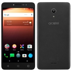 Smartphone A3 XL 16GB, Dual Chip, 4G, Câm 8MP + Frontal 5MP, Tela 6" HD, Proc. Quad Core, Cinza - Alcatel