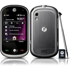 Celular Desbloqueado Motorola A3100 3G PRETO E PRETO c/ Câmera 3MP, MP3, Bluetooth, Wi-Fi, Touch Screen, Windows Mobile 6.1