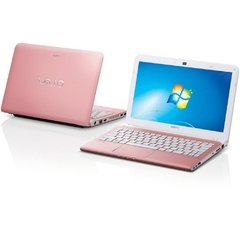Notebook Sony Fit 14 e Svf14213cbp Rosa 3ª Ge Intel® Core(TM) i5 3337U 4Gb, HD 750Gb LED 14" Touch W8 - comprar online