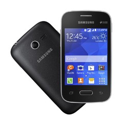 Celular Samsung Galaxy Pocket GT-S5300 PRETO com Android 2.3, Wi-Fi, 3G, GPS, Câmera 2MP, Rádio, MP3, Touch, Bluetooth e Fone de Ouvido - Infotecline