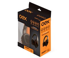 Headset Gamer Oex Action Hs200 Preto, Plug P2 - comprar online