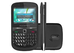 Celular Desbloqueado Alcatel OT900 Teclado Qwerty Câmera 2MP MP3 Player Bluetooth e Fone de Ouvido na internet