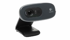 Webcam Logitech C270 HD 3.0MP com Microfone Integrado - Preto - comprar online