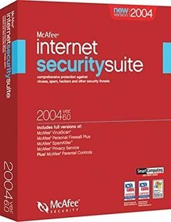 Mcafee Internet Security Suite 2004 - Versão 6.0 - CD-ROM