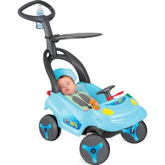 Carro Infantil Smart Baby Reclinável Bandeirante - Azul - 1 unidade