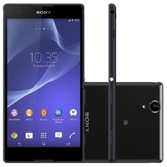 Smartphone Sony Xperia T2 Ultra Dual D5322 Preto Android 4.3, Memória Interna 8GB, Câmera 13MP, Tela 6