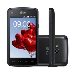 Smartphone LG L50 Dual TV Preto com Tela de 4", Dual Chip, TV Digital, Android 4.4, Câm.5MP, Processador Dual Core 1.3GHz na internet