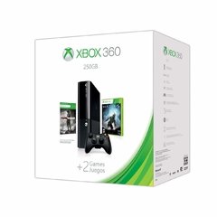 Console Xbox 360 250gb + Halo 4 + Tomb Raider + 1 Mês Xbox Live Gold Grátis - comprar online