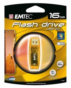 Pen Drive Emtec C400 Flash Drive 16 Gb