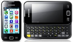 celular Samsung Wave 533 GT-S5330, Bluetooth Versão 3.0, Teclado QWERTY Retrátil, A-GPS, GeoTagging Quad-Band 850/900/1800/1900,