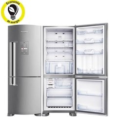 Refrigerador Inverse de 02 Portas Frost Free Brastemp com 573 Litros Platinum - BRE80A - BRBRE80AK2 - comprar online