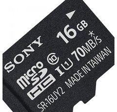 Cartão De Memória 16Gb Sony Sr-16Uy2a/Tq Classe 10