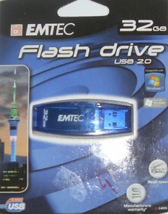 Pen Drive Emtec C400 Flash Drive 32 Gb Azul