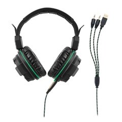 Headset Gamer Multilaser Ph143 Verde, LED, USB na internet