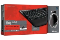 Teclado e Mouse Microsoft Wireless Comfort Desktop 5000 na internet