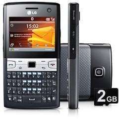 CELULAR 3G LG C570 Windows Mobile6.5 Câmera 2MP Cartão 2GB
