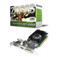 Placa de Vídeo Zogis NVIDIA GeForce GT 220 1GB HDMI DDR3 128-bit PCI-E 2.0 x16