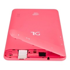 Tablet DL TabPhone 710 com Função Celular (Faz e Recebe Ligação),Tela 7", 3G, Dual Chip, WiFi, Câmera, Android 5.0 e Processador Intel QuadCore - Rosa na internet