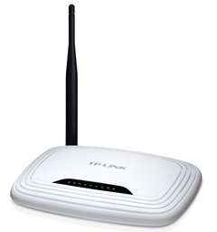 Roteador Wireless TP-Link Tl-Wr740n Branco 150Mbps, 5 Portas, 1 Antena de 5Dbi - comprar online