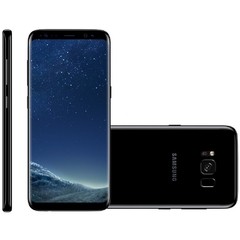 Smartphone Samsung Galaxy S8 Plus Dual Chip PRETO com 64GB, Tela 6.2", Android 7.0, 4G, Câmera 12MP e Octa-Core