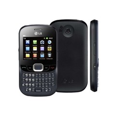 Celular LG C365 Preto/Azul QWERTY, Câmera 2MP, Rádio FM, MP3, Bluetooth, Wi-Fi, Fone de Ouvido e Cartão 2GB na internet