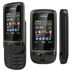 Celular Desbloqueado Nokia C2-05 Grafite c/ Câmera, GSM, Rádio FM, MP3, Bluetooth 2.1
